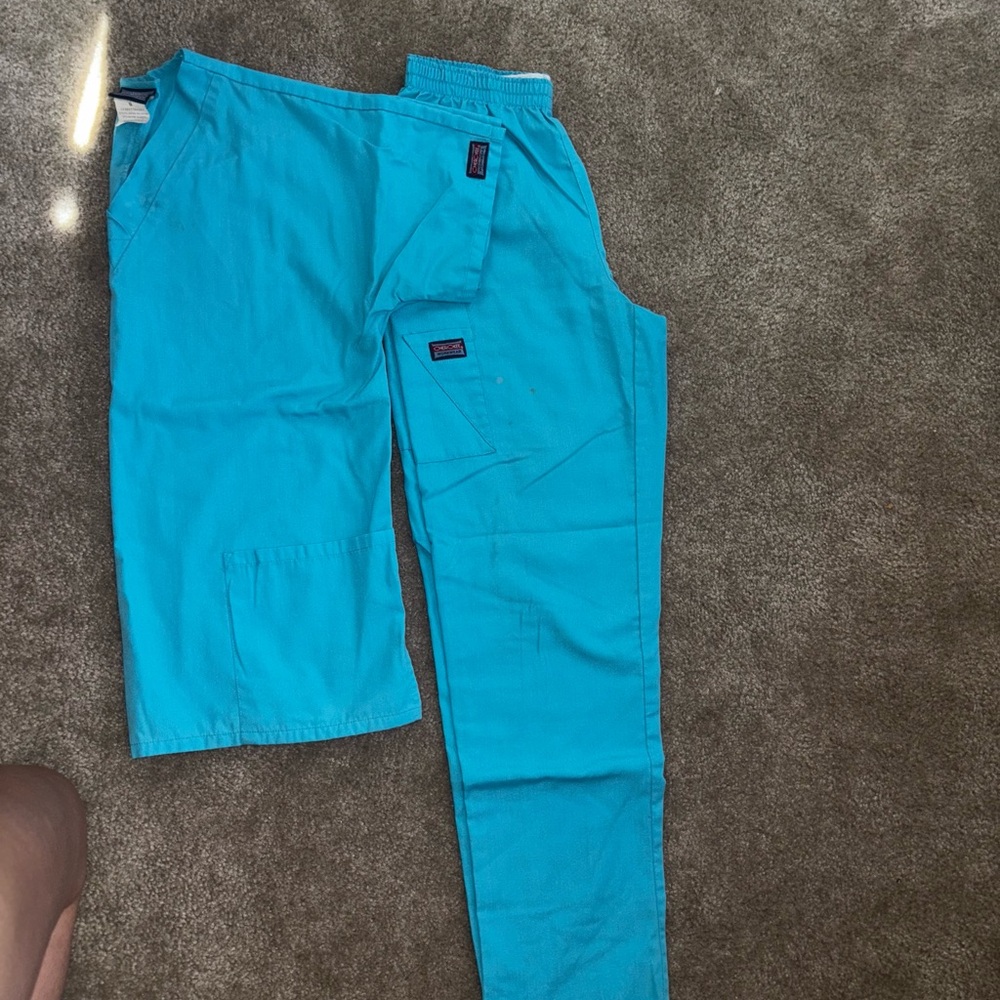 Blue Scrub Pants
